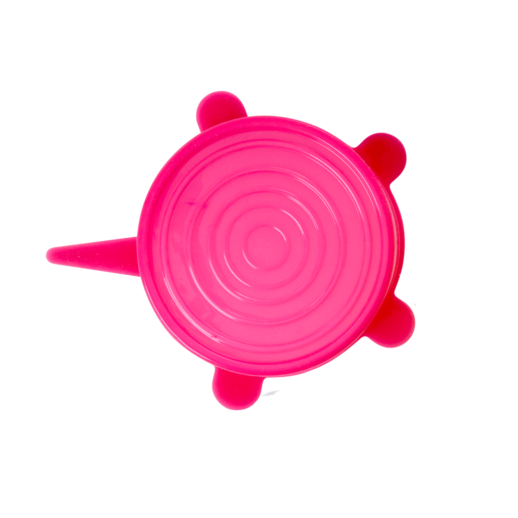 Silicone Lid for Small Melamine Bowl | Hot Pink