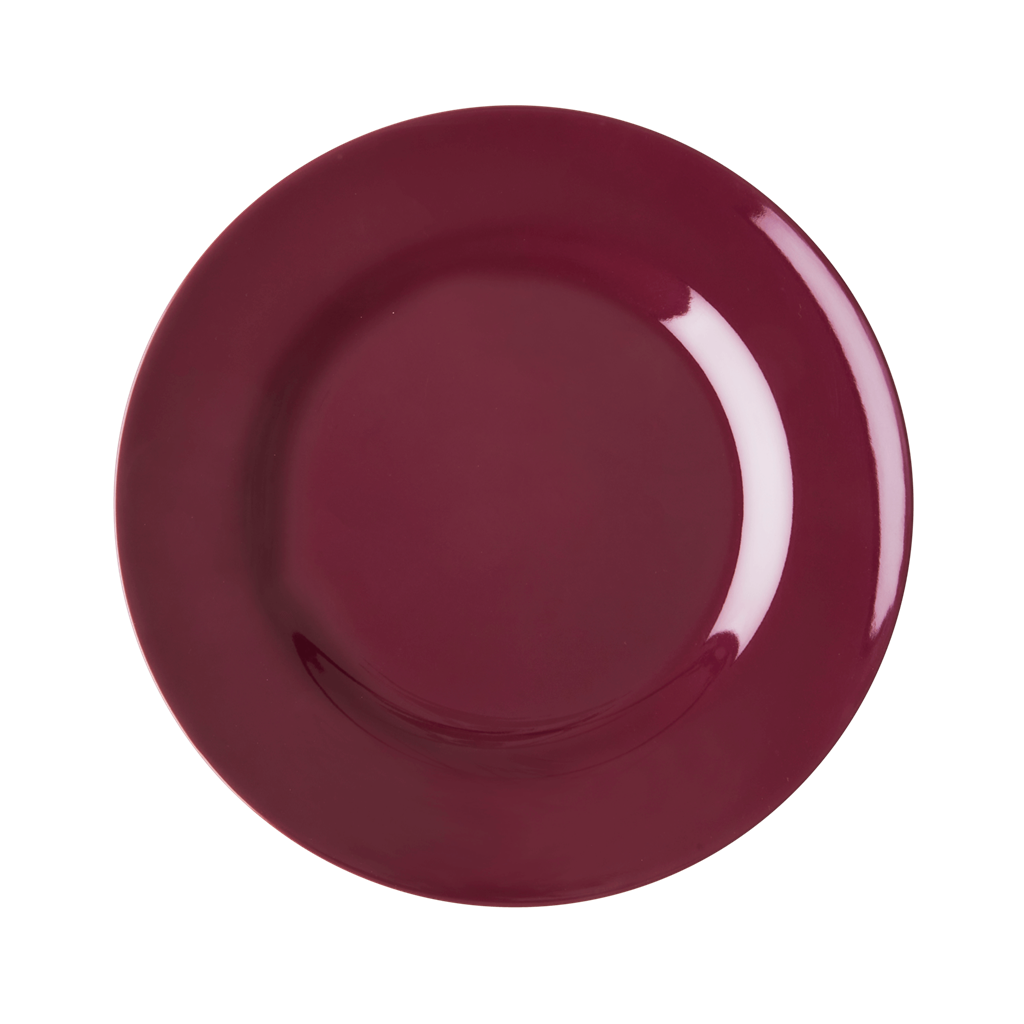 Melamine Lunch Plates in Assorted 'DANCE IT OUT' Colors - Set of 6 pcs.