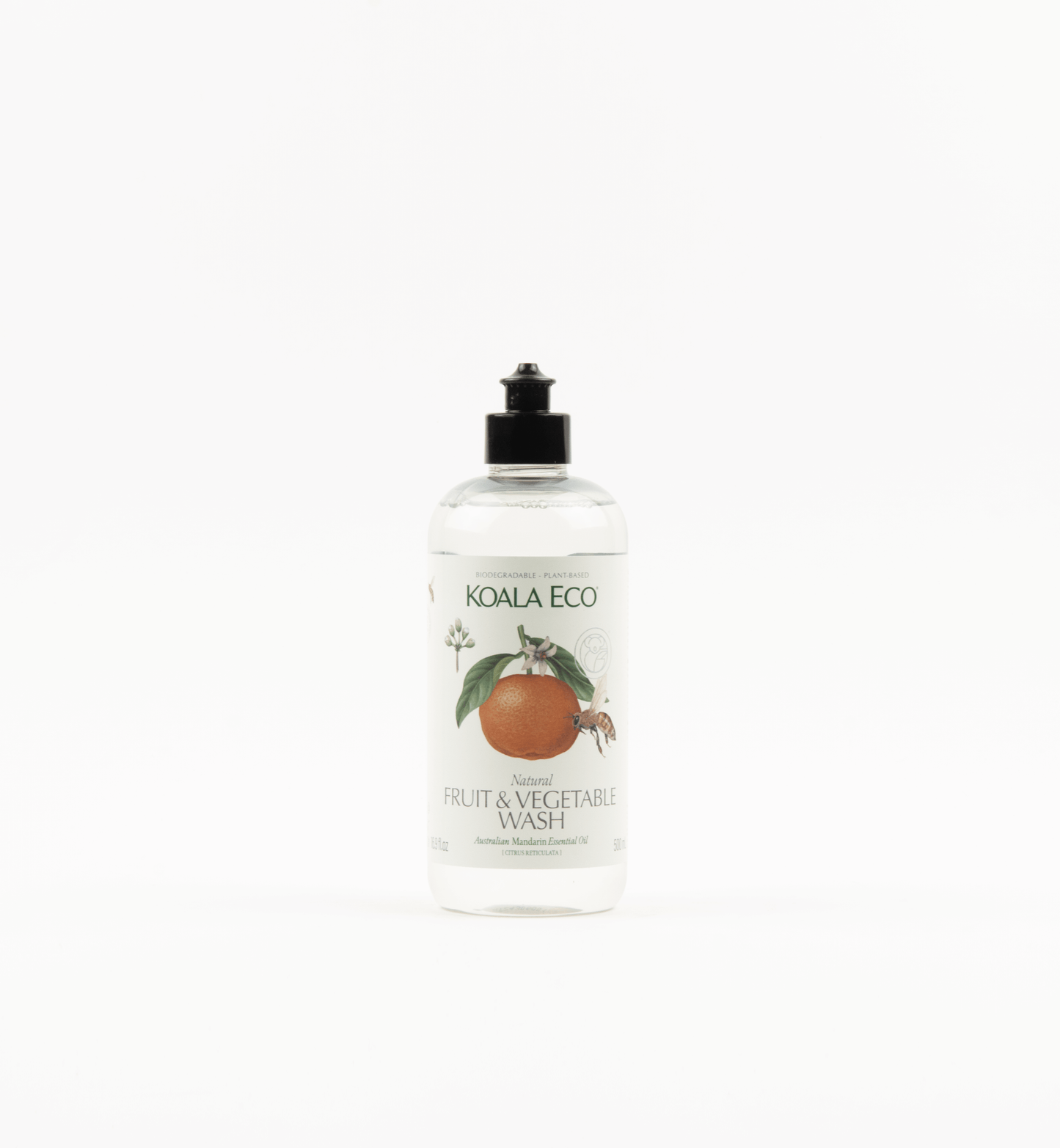 Natural Fruit and Vege Wash Mandarin, 16.9oz