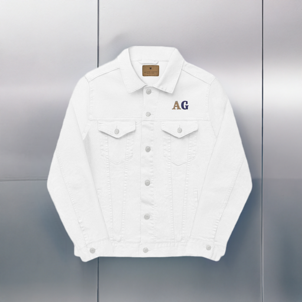 Personalized Unisex Denim Jacket with Custom Embroidery