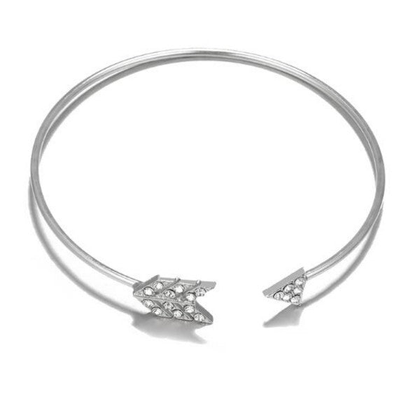 Claudia G Stacked Bracelet Set - Silver