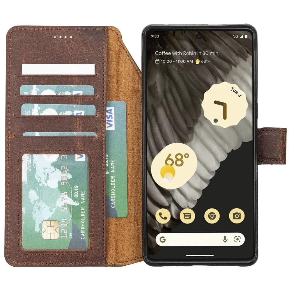 Magic Google Pixel 7 Detachable Leather Wallet Case