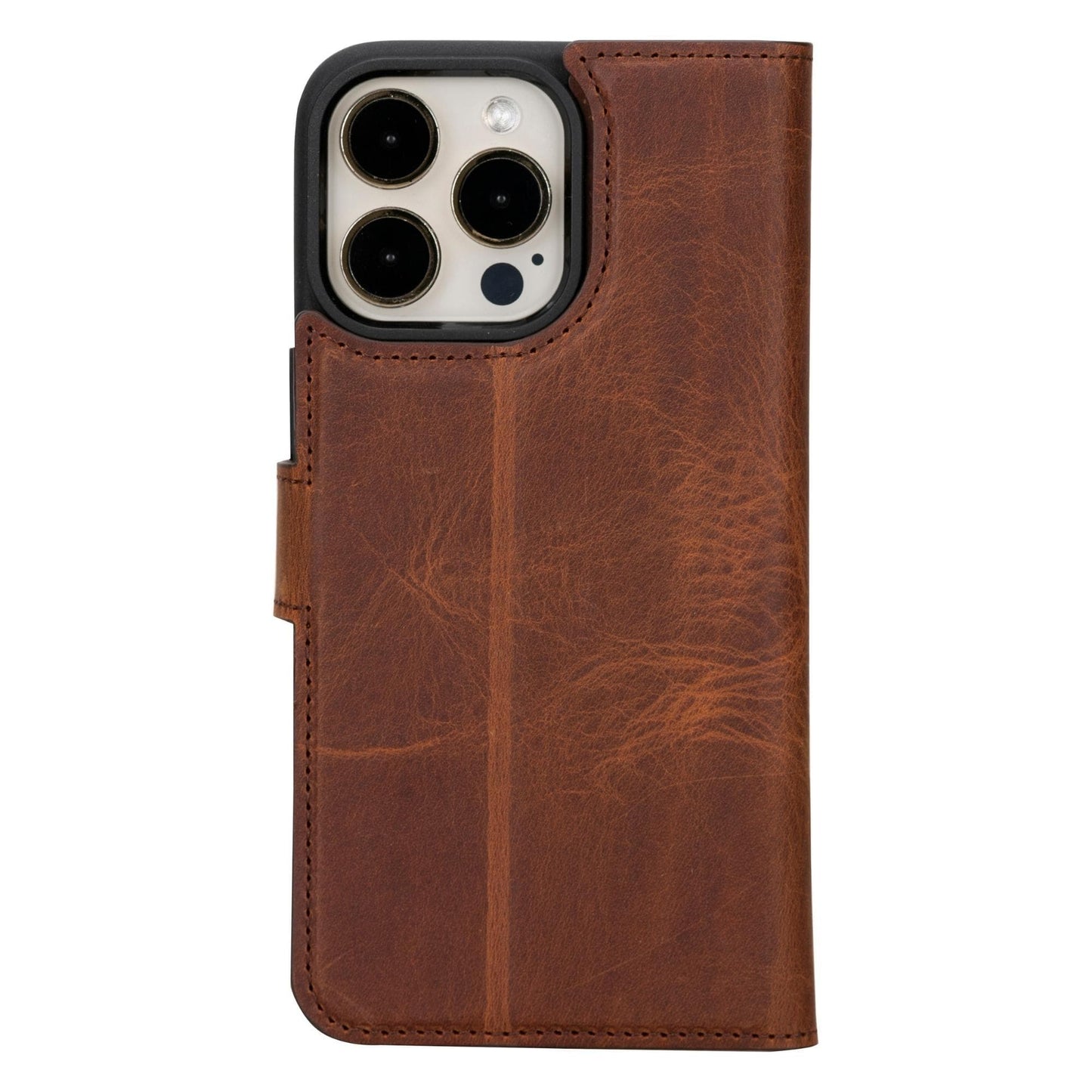 Magic iPhone 15 Pro Max Detachable Leather Wallet Case