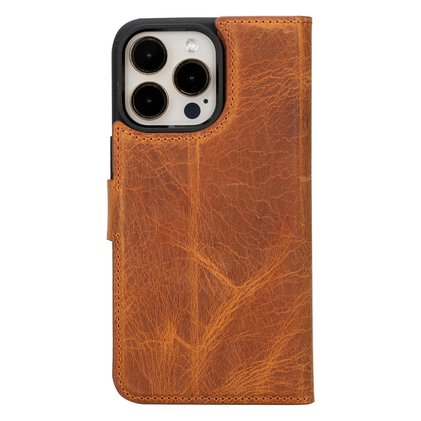 Magic iPhone 15 Pro Max Detachable Leather Wallet Case