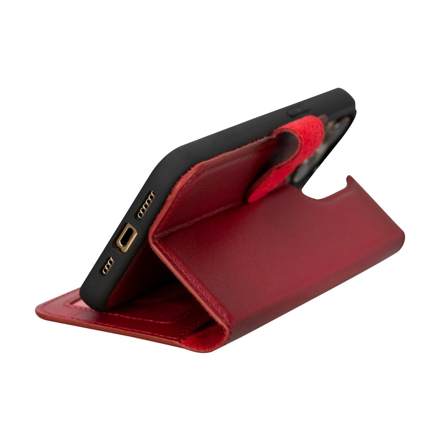 Magic iPhone 15 Pro Max Detachable Leather Wallet Case