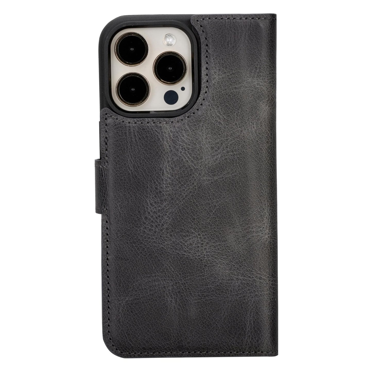Magic iPhone 15 Pro Max Detachable Leather Wallet Case