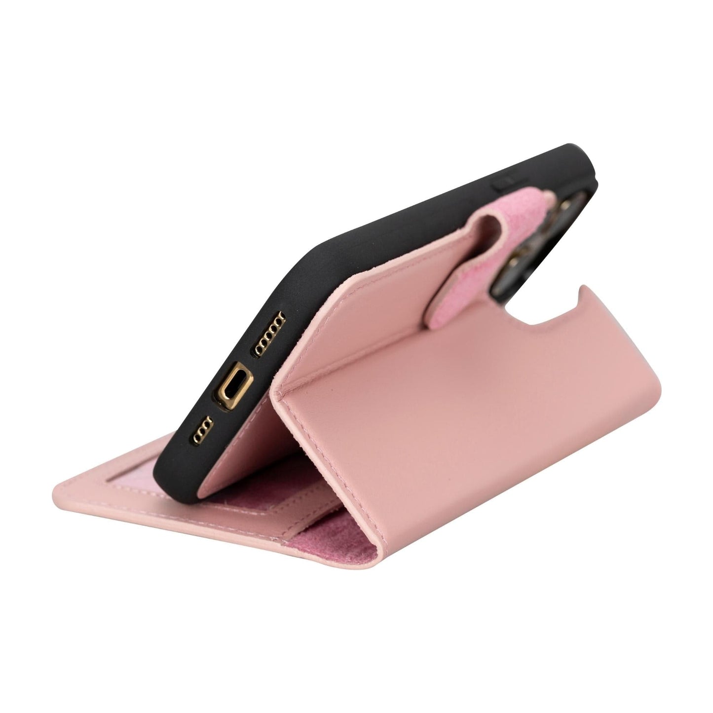 Magic iPhone 15 Pro Max Detachable Leather Wallet Case