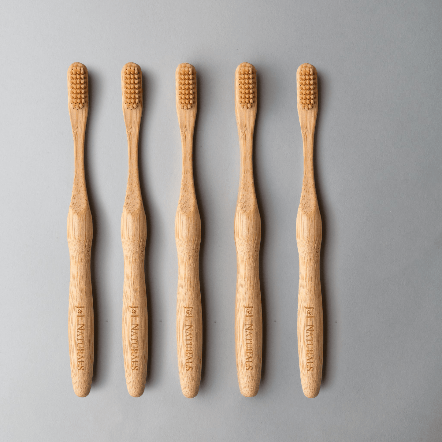 Bamboo Toothbrush Bundle - 5-Pack for Eco-Friendly Oral Care