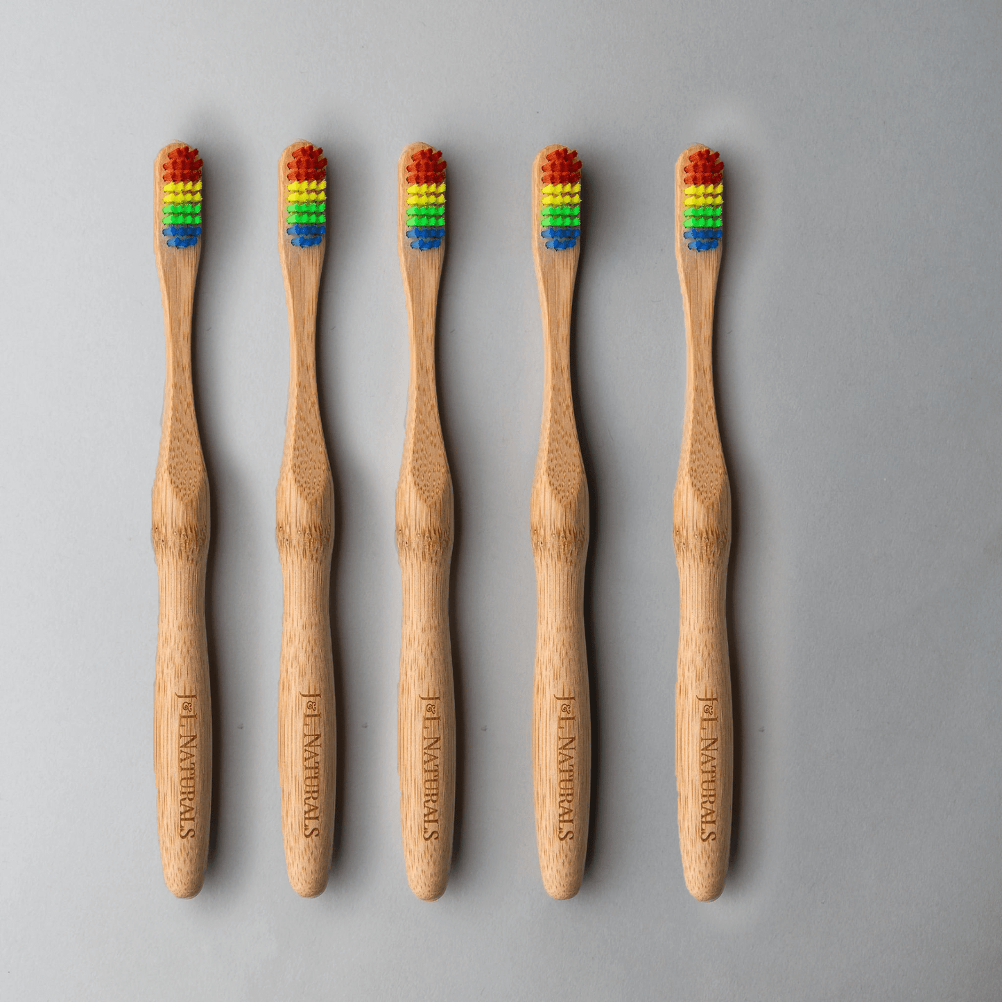 Bamboo Toothbrush Bundle - 5-Pack for Eco-Friendly Oral Care