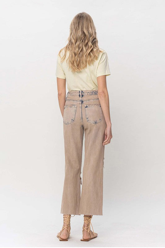 VERVET by Flying Monkey 90s Vintage Crop Flare
