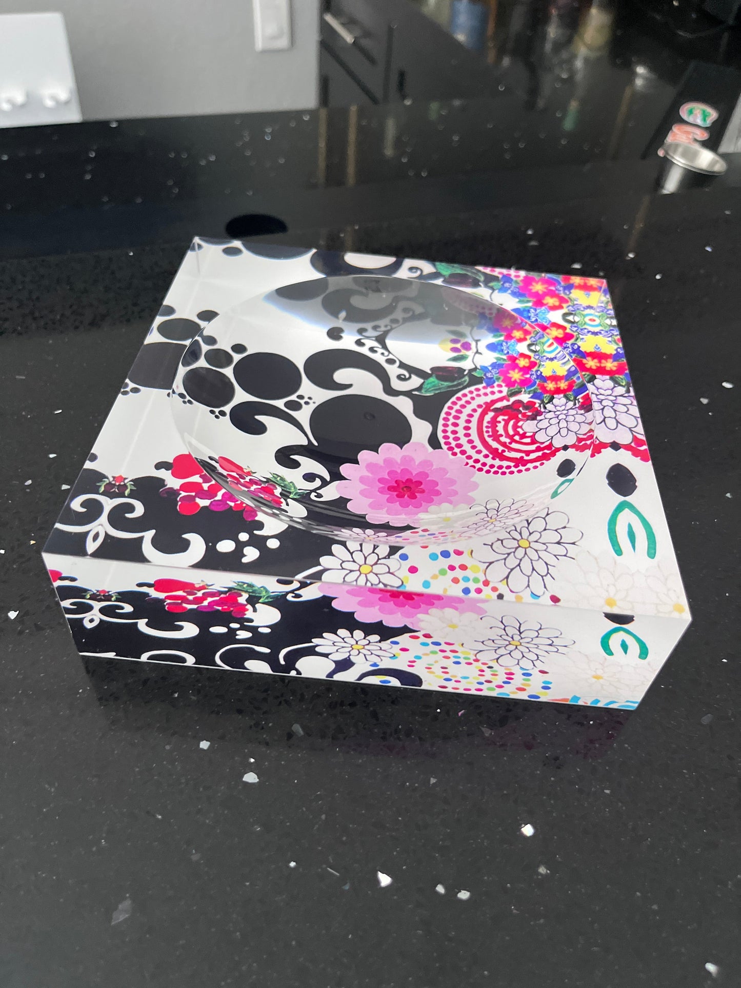 Floral Candy Dish