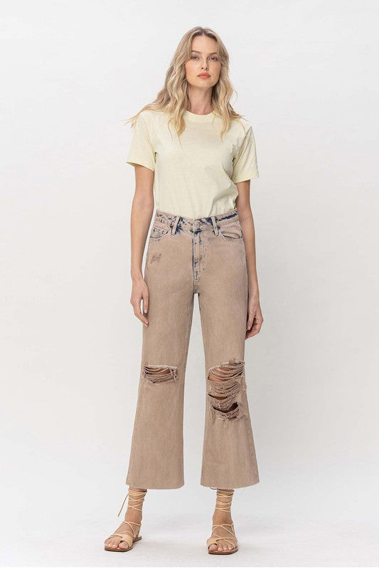 VERVET by Flying Monkey 90s Vintage Crop Flare