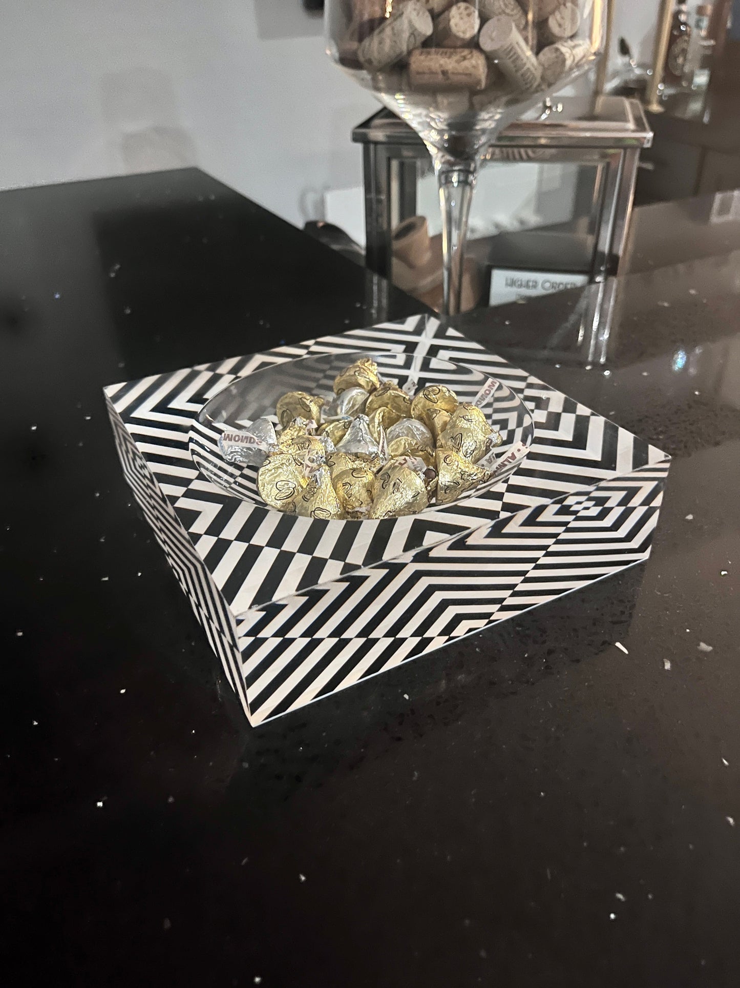 Geometric Candy Dish