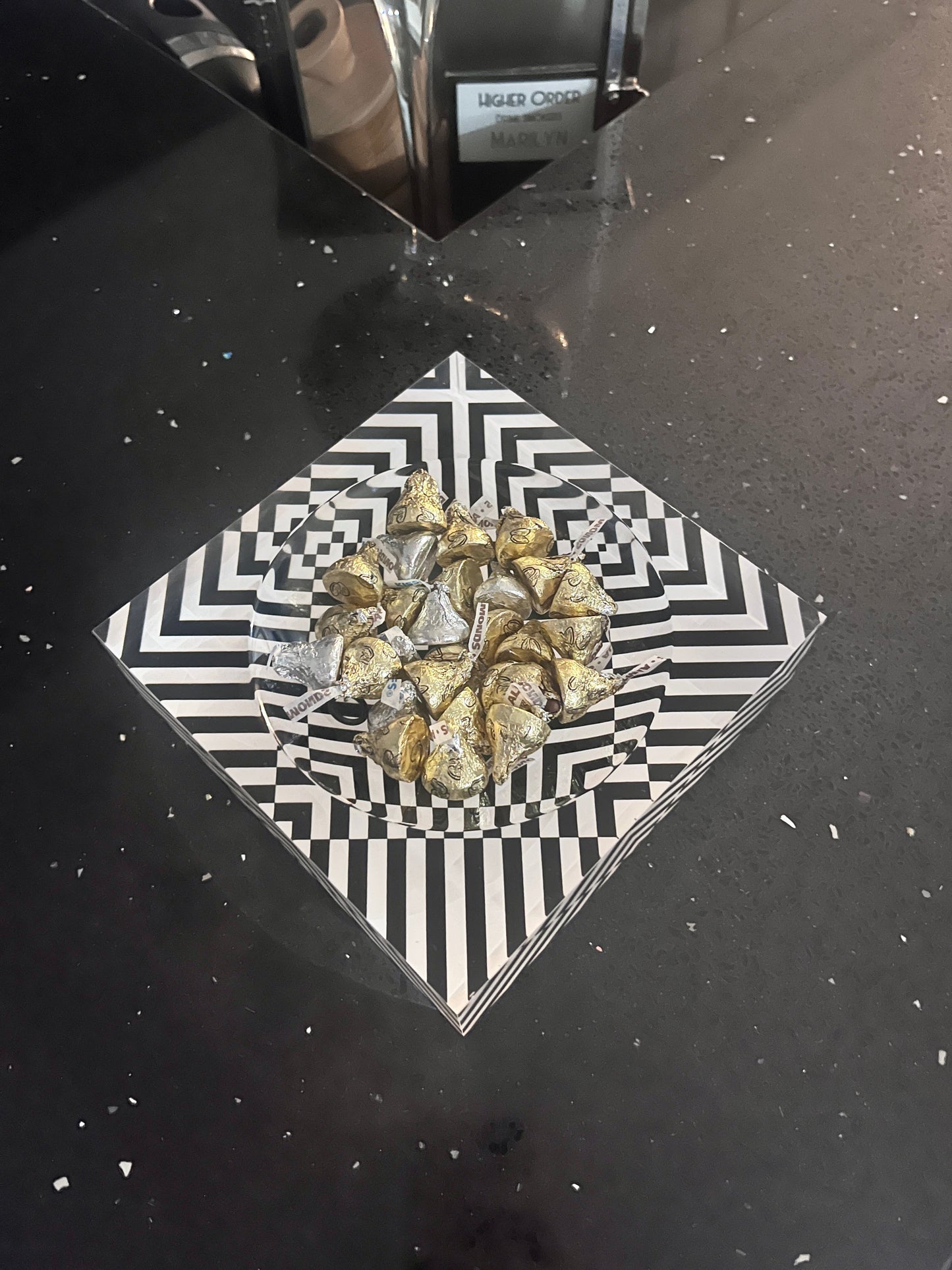 Geometric Candy Dish