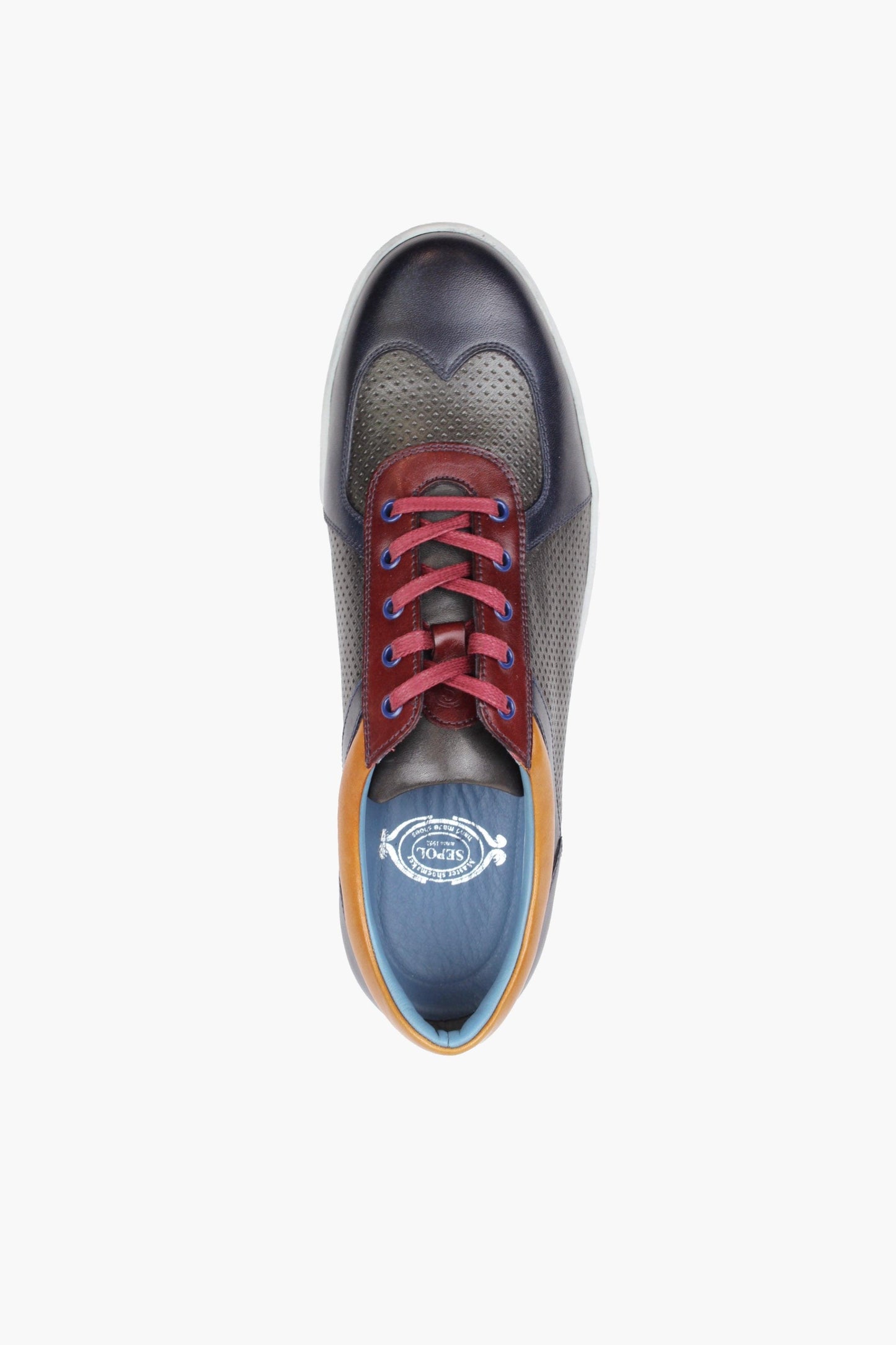 Men's Sepol Smart Casual Sneaker Navy Grey