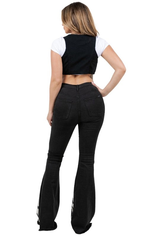 GJG Denim Rodeo Bell Bottom Jean- Inseam 32