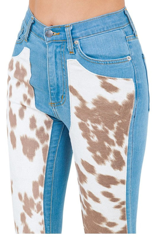 GJG Denim Rodeo Bell Bottom Jean Light Wash- inseam 30