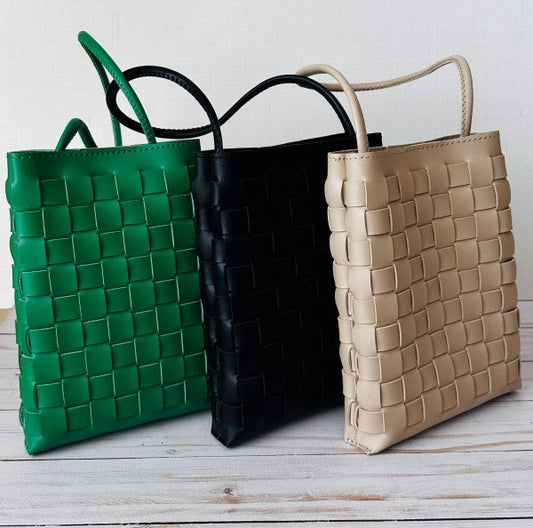 ClaudiaG Braided Shoulder Bag