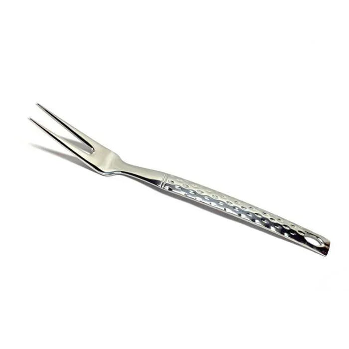 Meat Carving Fork with Hammered Design Handle