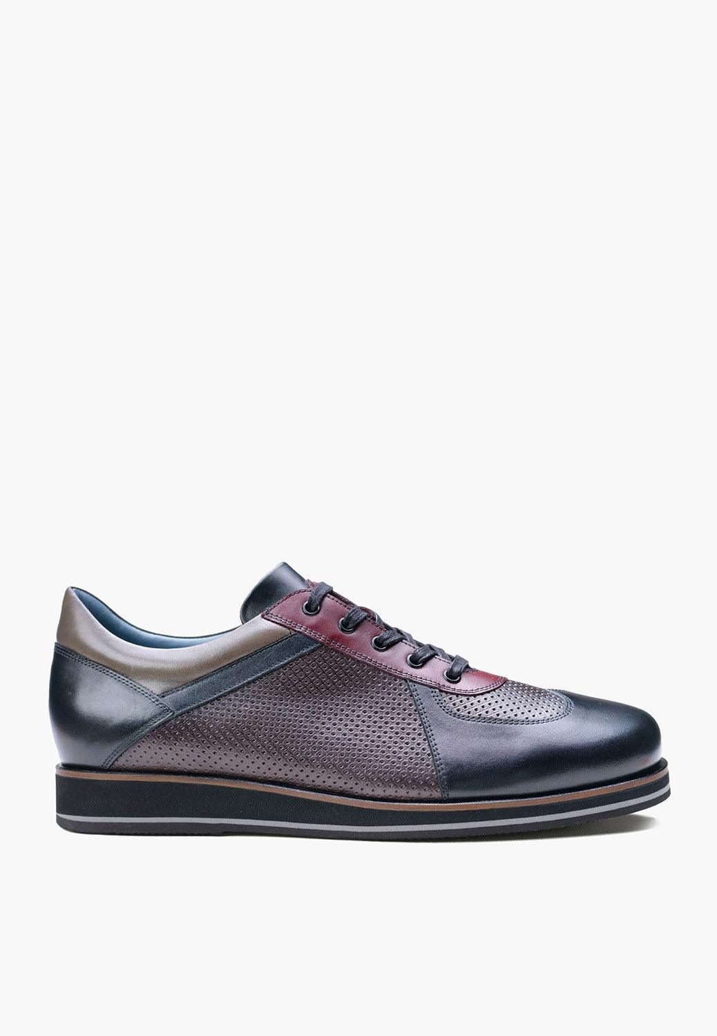 Men's Sepol Dress Sneakers Black Grey