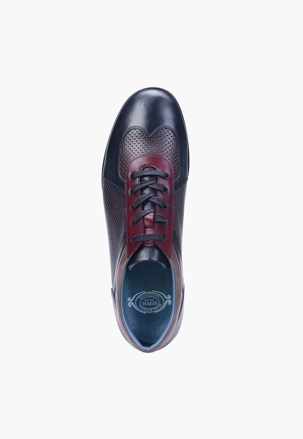 Men's Sepol Dress Sneakers Black Grey