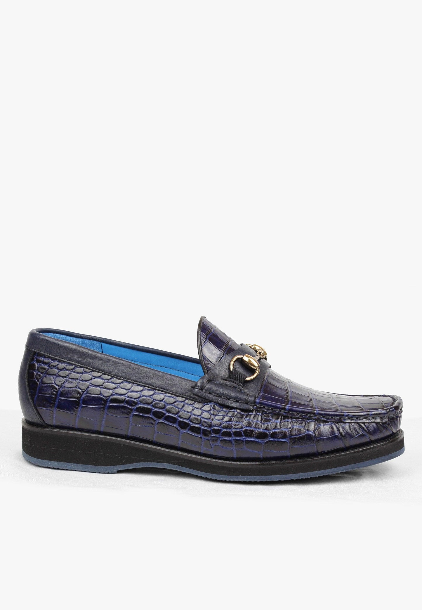 Sepol Men's New Moccasini Navy