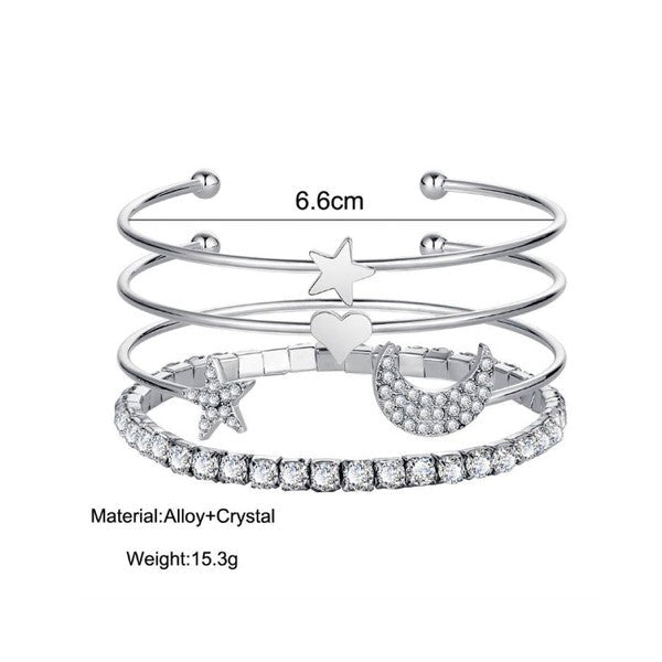 Claudia G Stacked Bracelet Set