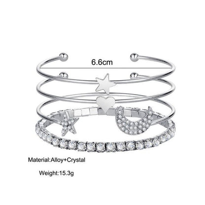 Claudia G Stacked Bracelet Set