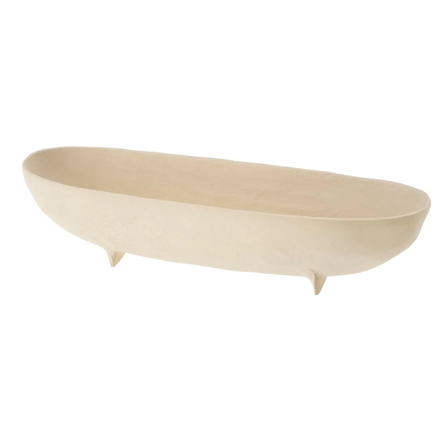 Large Ivory Rockform Dish