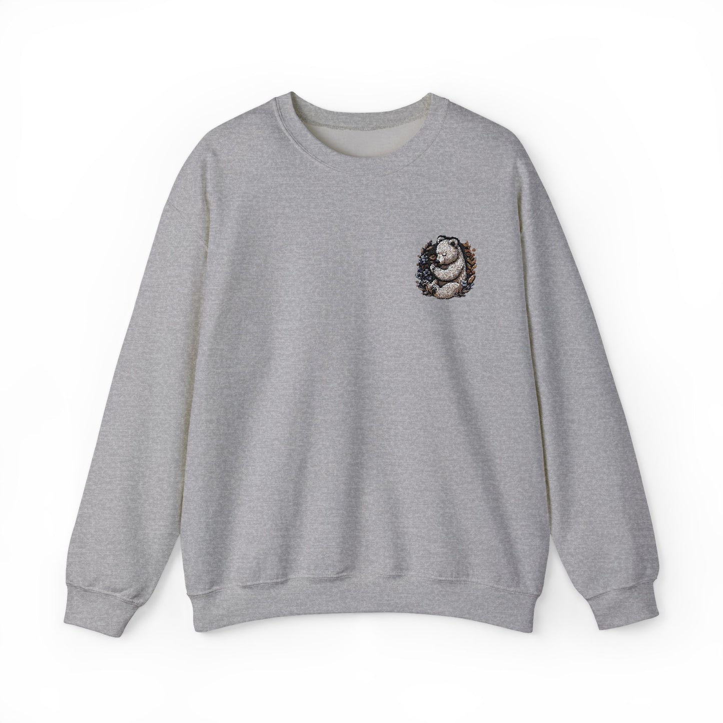 Custom Embroidered Sweatshirt Cozy Panda Crewneck Personalized Sweatshirt