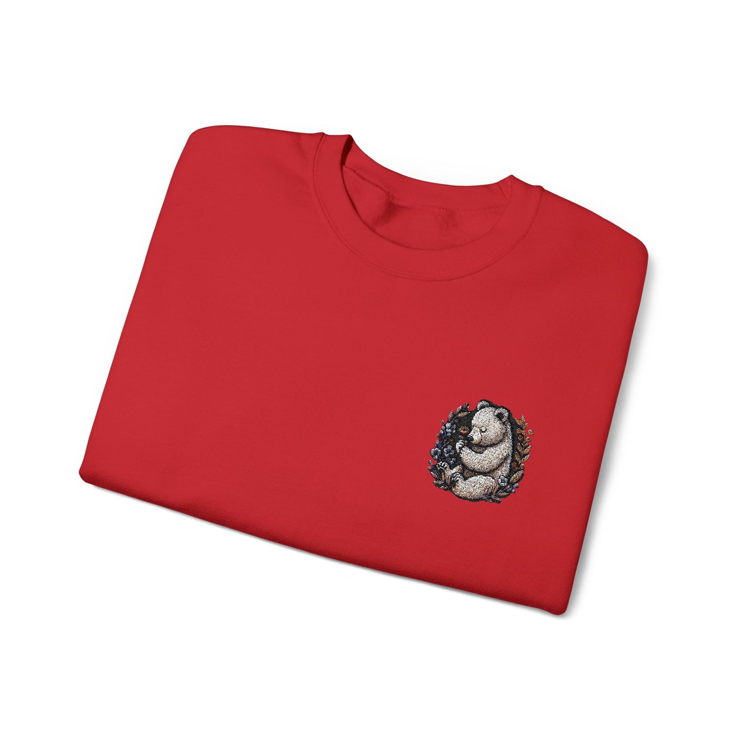Custom Embroidered Sweatshirt Cozy Panda Crewneck Personalized Sweatshirt