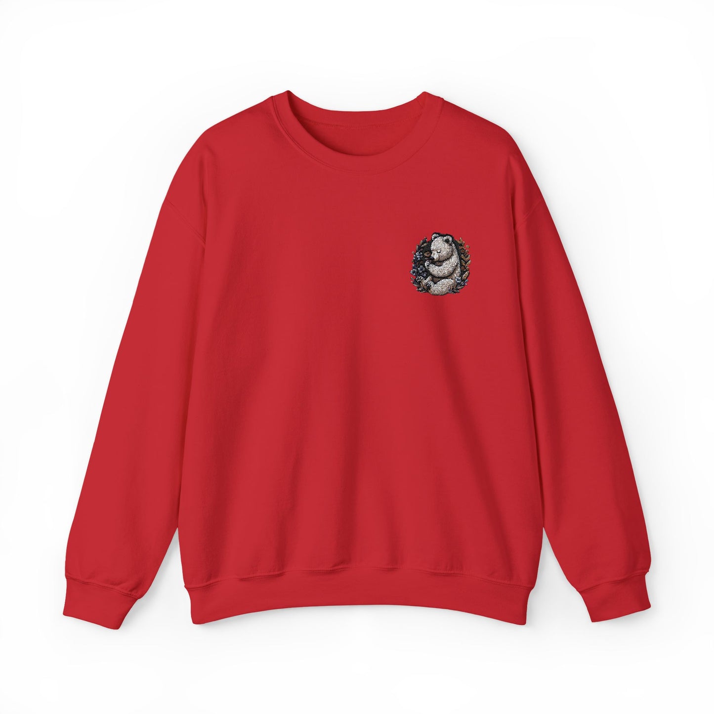 Custom Embroidered Sweatshirt Cozy Panda Crewneck Personalized Sweatshirt