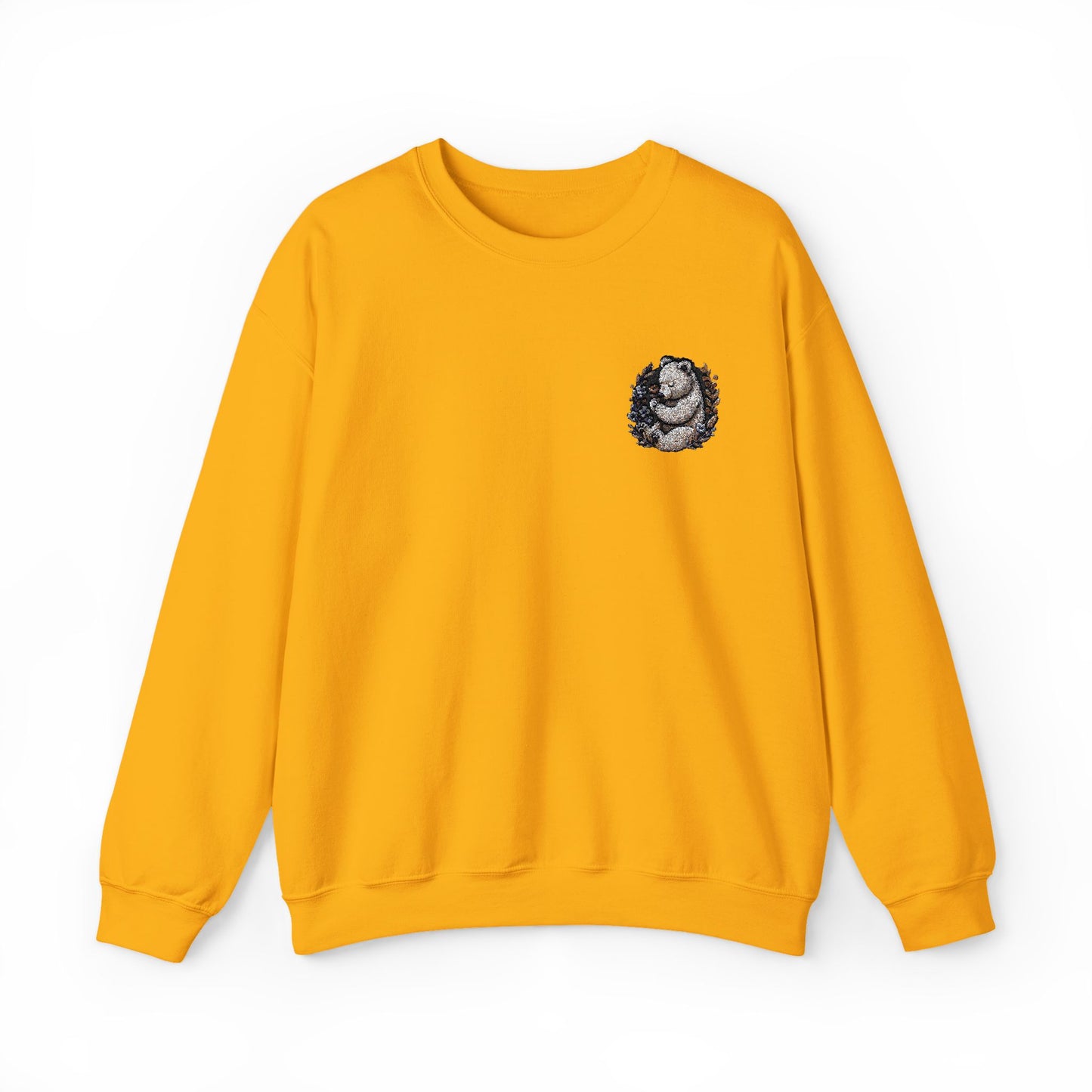 Custom Embroidered Sweatshirt Cozy Panda Crewneck Personalized Sweatshirt