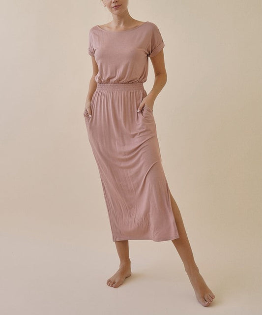 Fabina Bamboo Casual One Piece With Pockets