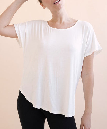 Fabina Bamboo Casual Dolman Sleeve Top