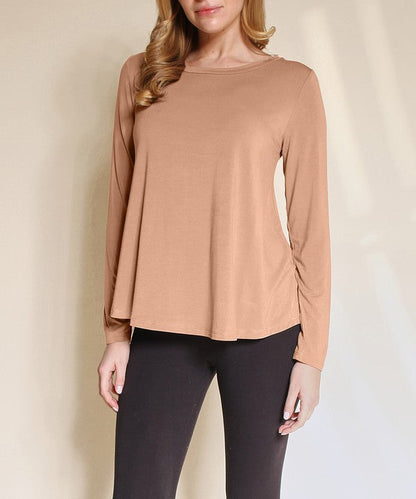 Fabina Bamboo Classic Long Sleeve Top