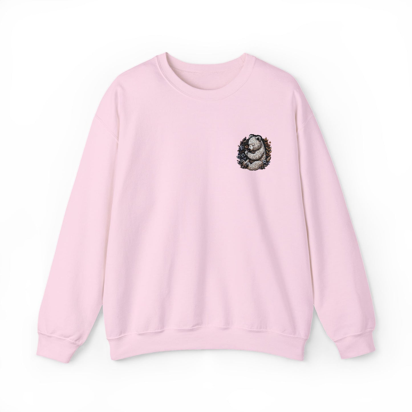 Custom Embroidered Sweatshirt Cozy Panda Crewneck Personalized Sweatshirt