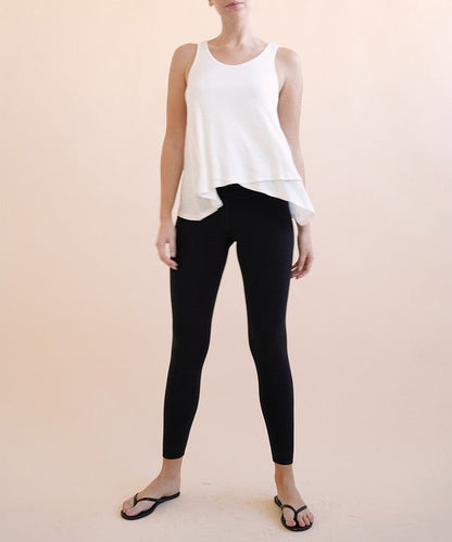 Fabina Bamboo Flared Tank Top