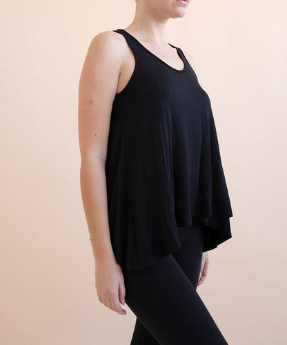 Fabina Bamboo Flared Tank Top