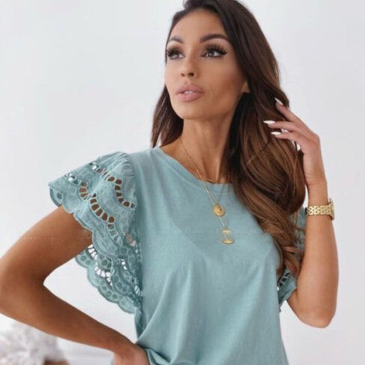 ClaudiaG Apparel Jasmine Lace Top