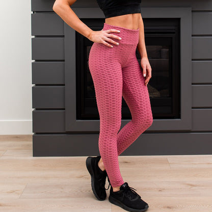 Pull On Comfy Anti Cellulite Leggings - S/M-L/XL