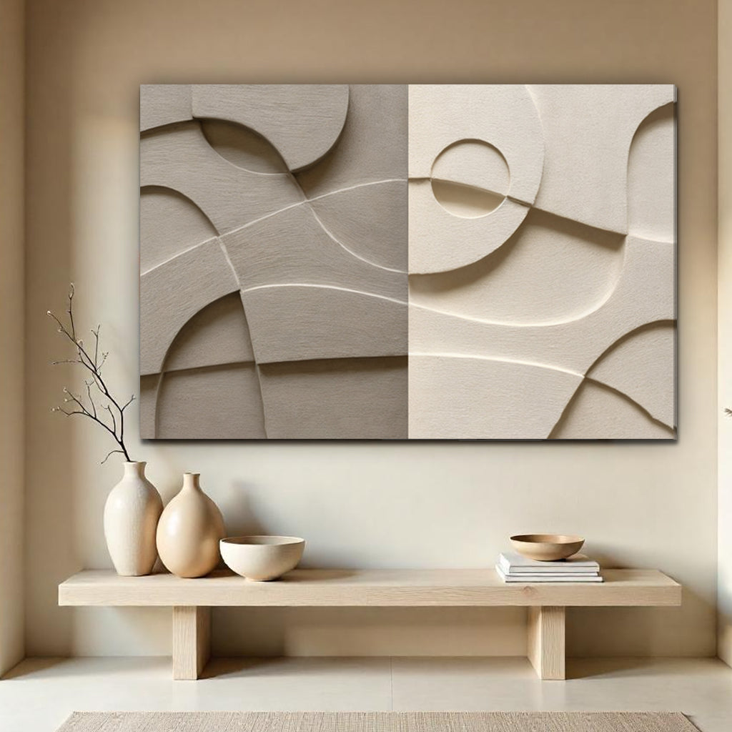 Modern Abstract Minimalist Wall Art III