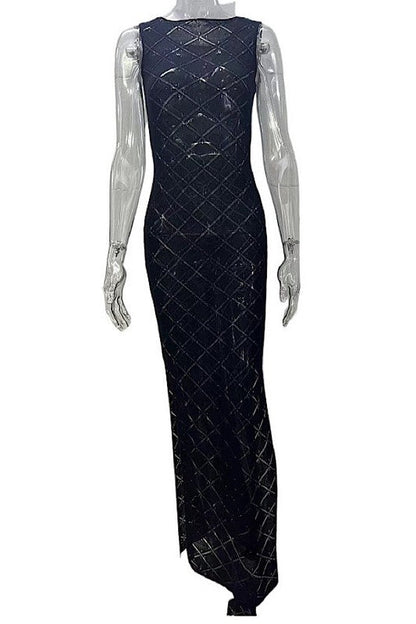 Miss Sparkling Diamond Maxi Cover Up