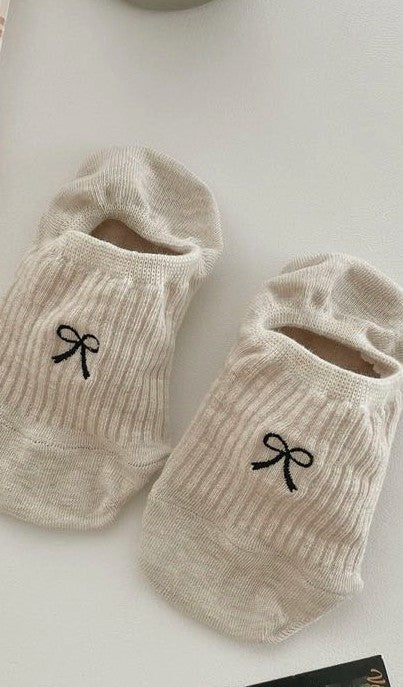 Miss Sparkling Bow Socks