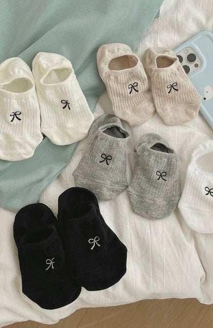 Miss Sparkling Bow Socks