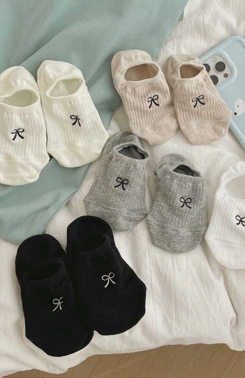 Miss Sparkling Bow Socks