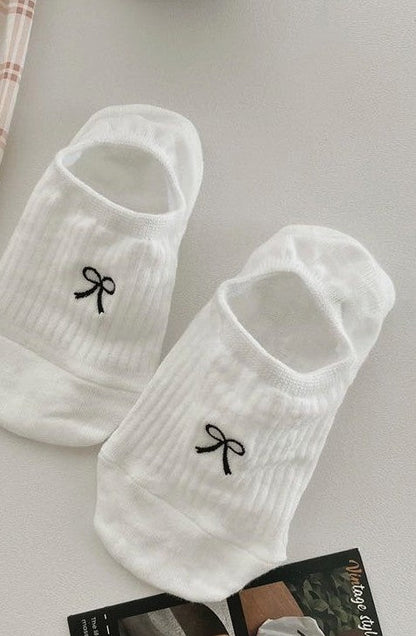 Miss Sparkling Bow Socks