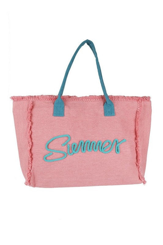 SUMMER Fringe Oversize Fashion Tote