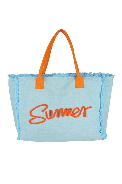 SUMMER Fringe Oversize Fashion Tote