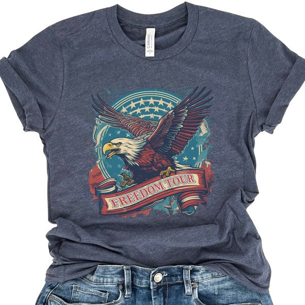 Eagle Freedom Tour Vintage Style T-Shirt